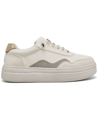 Hey Dude Women's Hudson Lift Metallic Casual Sneakers from Finish