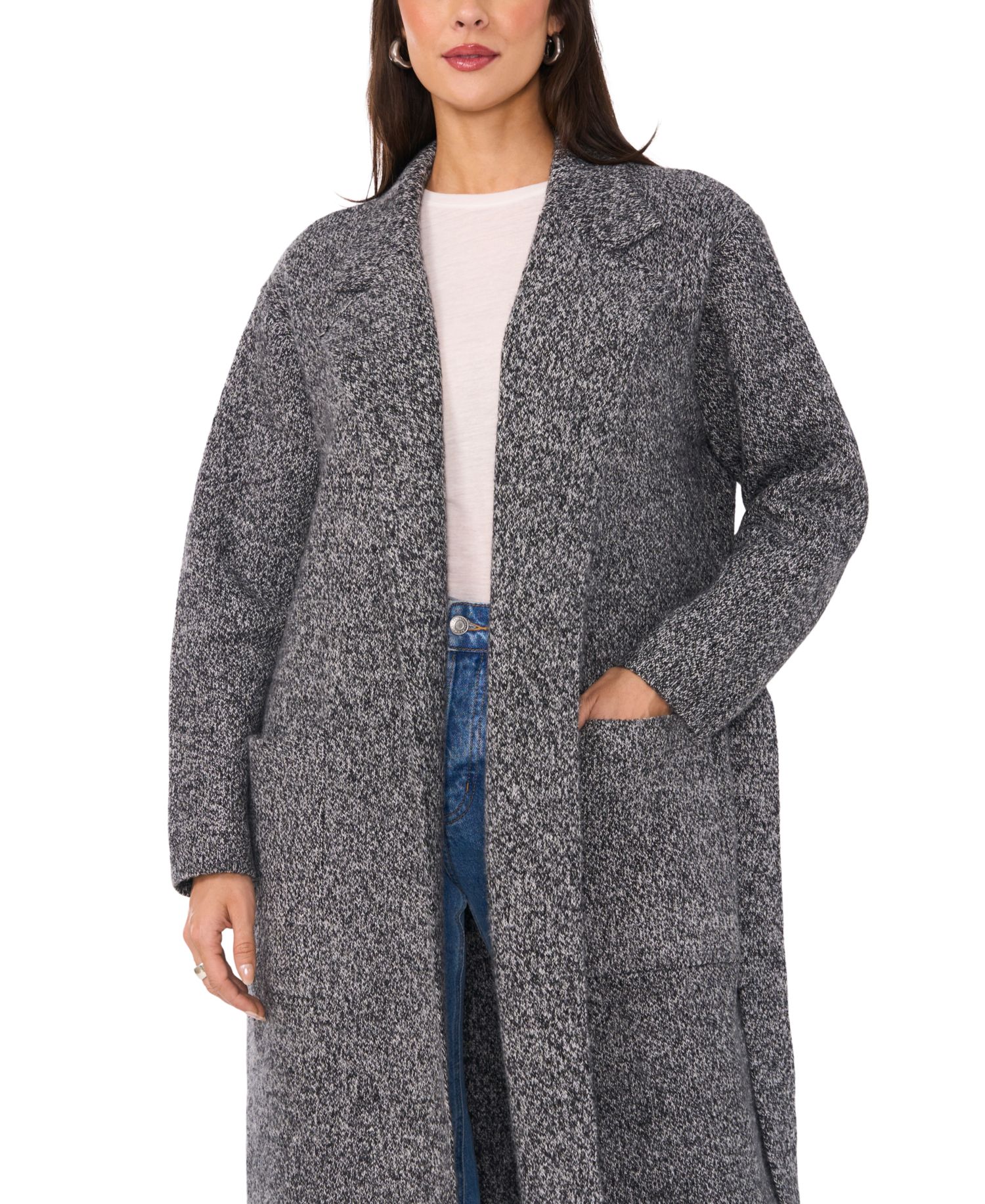 Women's Tie-Front Duster Cardigan