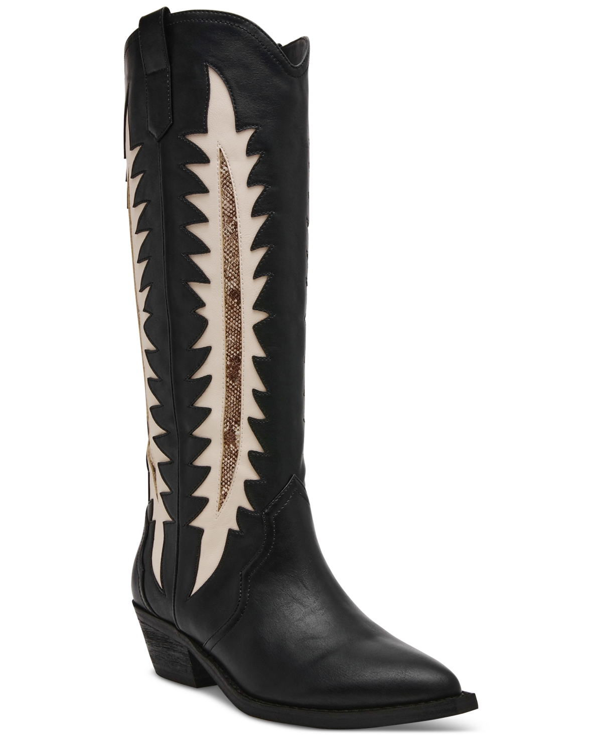 Dv Dolce Vita Women's Kresly Tall Western Boots In Black Multi