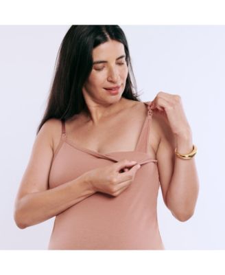 Maternity Clip Down Nursing Tank Top Cami - Motherhood