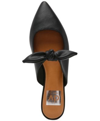 Women's Christian Bow Knot Mule Slide Flats
