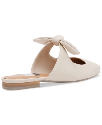 Women's Christian Bow Knot Mule Slide Flats