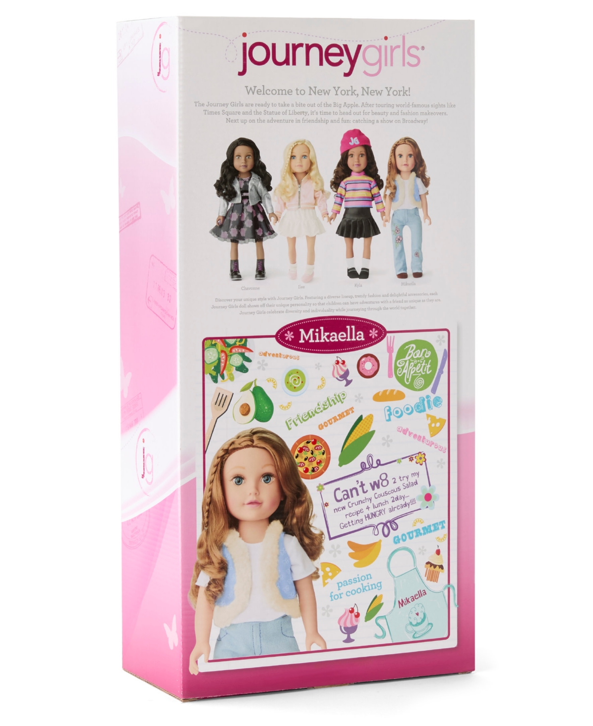 Journey Girls 18" Fashion Doll In Light,pastel Brown