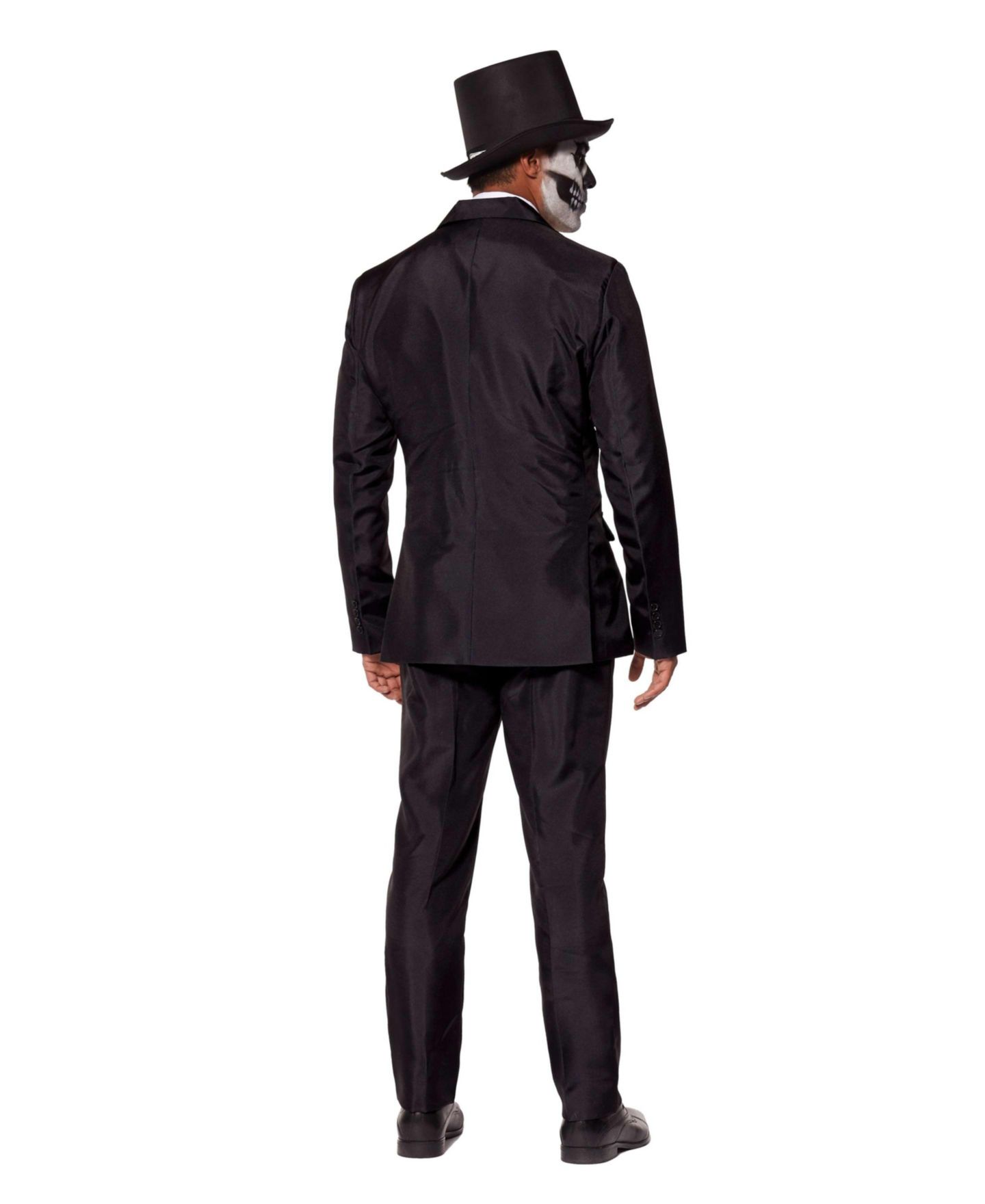 Suitmeister Men's Halloween Costume - Skeleton Grunge Black, цвет: Чёрный — фото 2