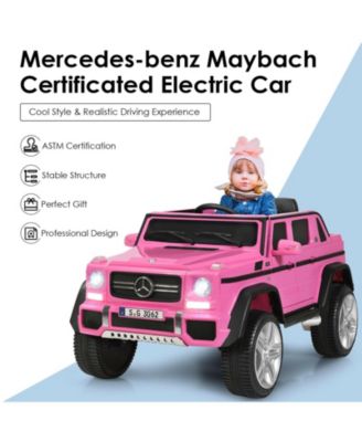12V Licensed Mercedes-Benz Kids Ride-On Car