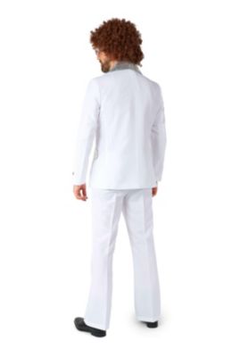 Men's Disco Costume Suit - Saturday Night Fever Outfit - Blazer And Flare Pants - Orange