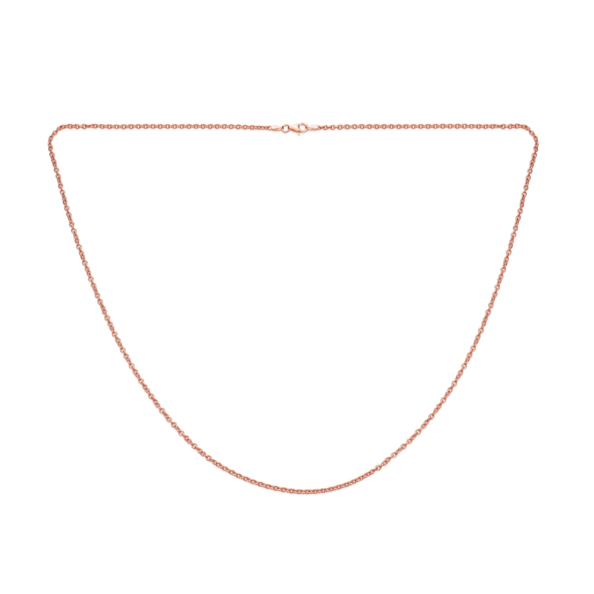 Bling Jewelry Classic Fine Thin 2.5MM Strong Rolo Link Cable Chain Necklace for Women Men .925 Sterling Silver