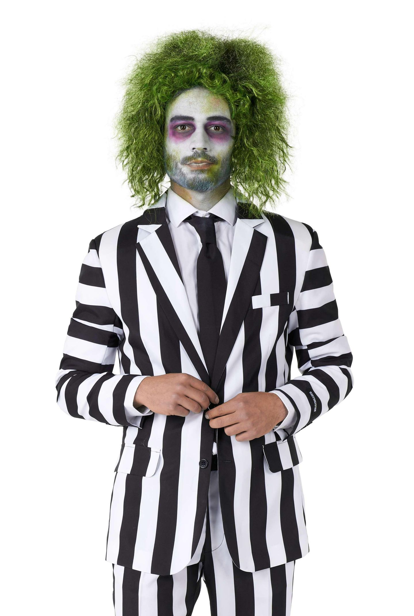 Мужской костюм Beetlejuice Suitmeister для Хэллоуина, красный костюм жениха, цвет: Разноцветный — фото 2