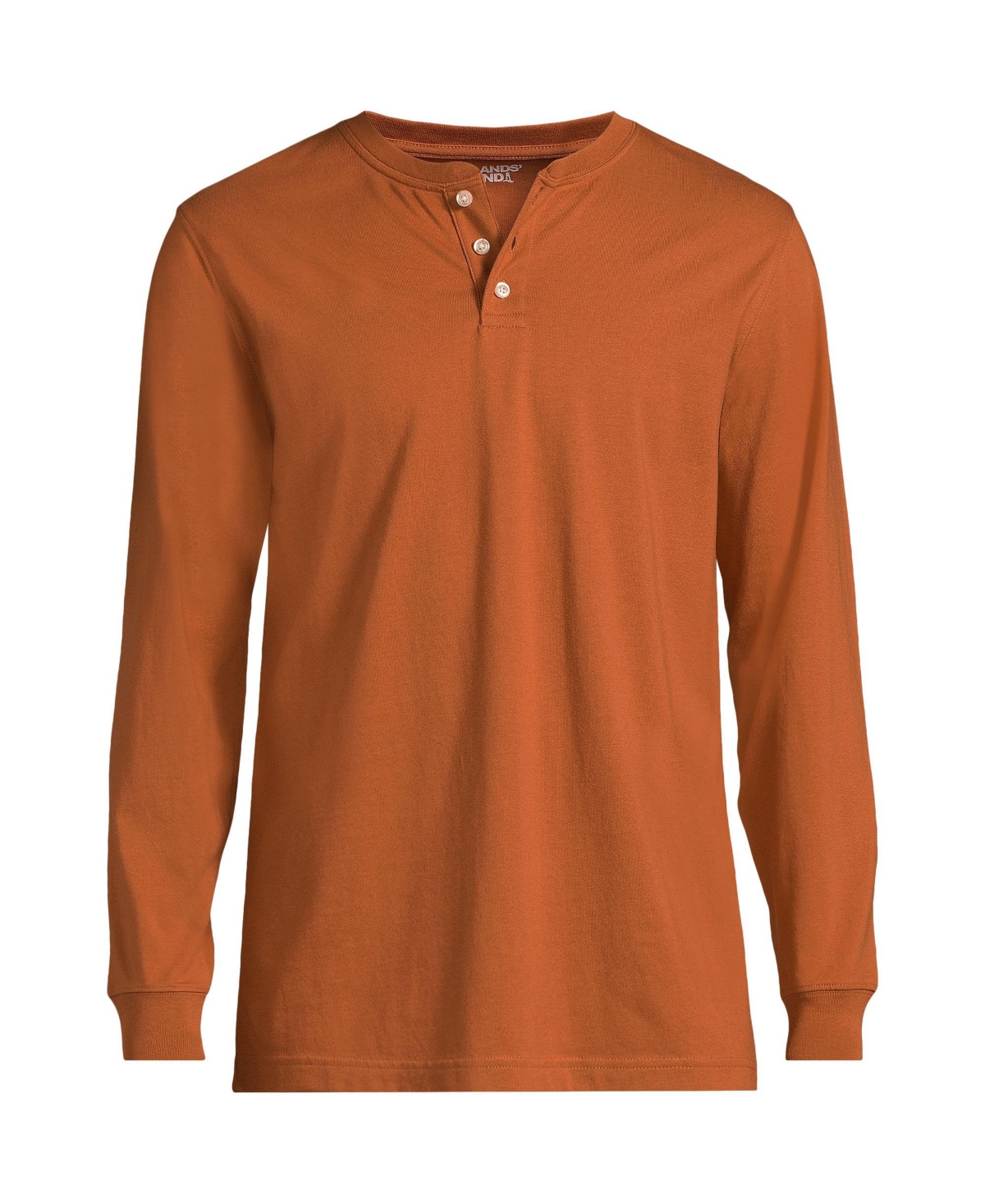 Lands' End Big & Tall Super-t Sleeve Henley Shirt