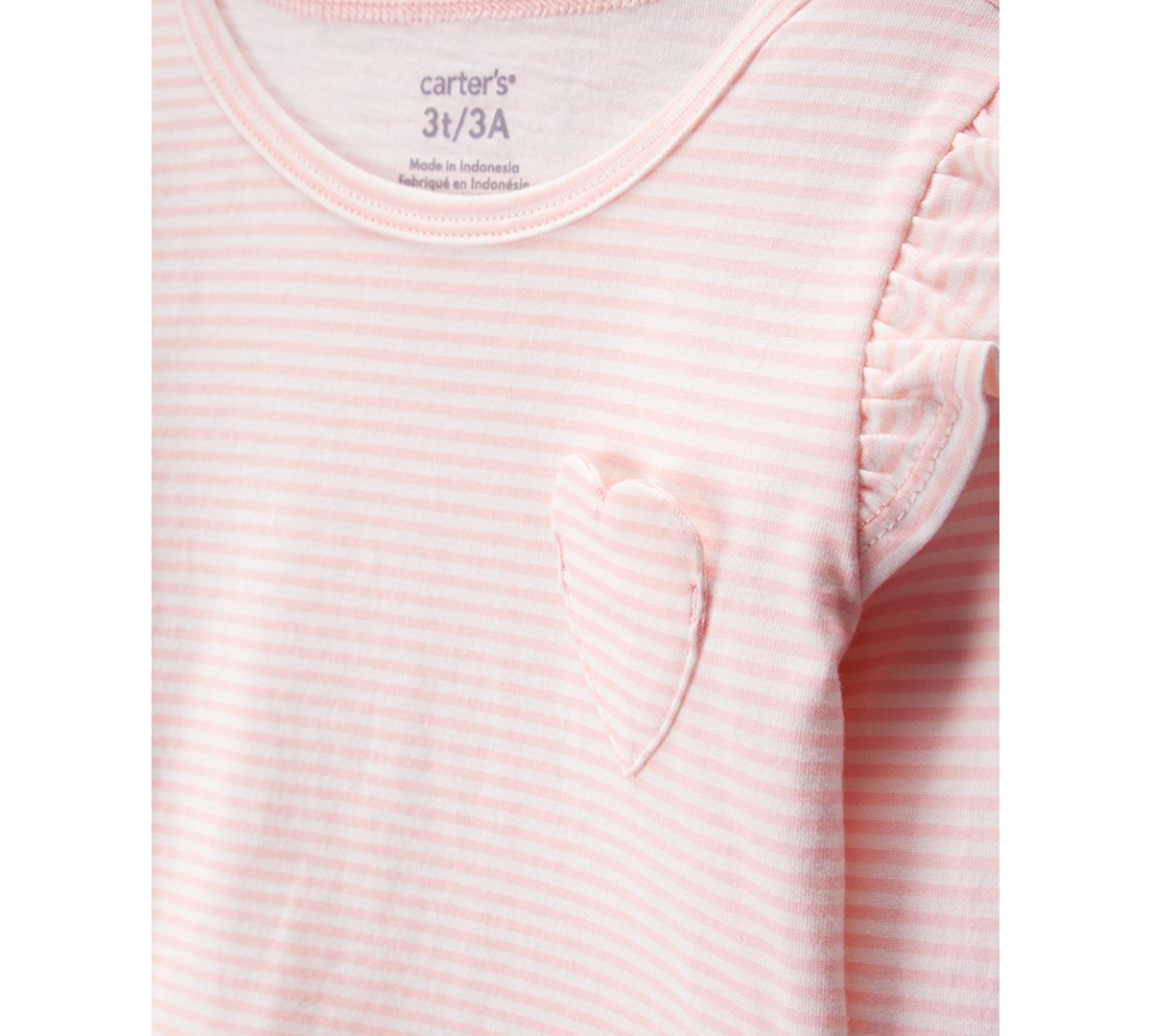 Carter's Little Girls Striped Shirt & Tutu Skirt Set