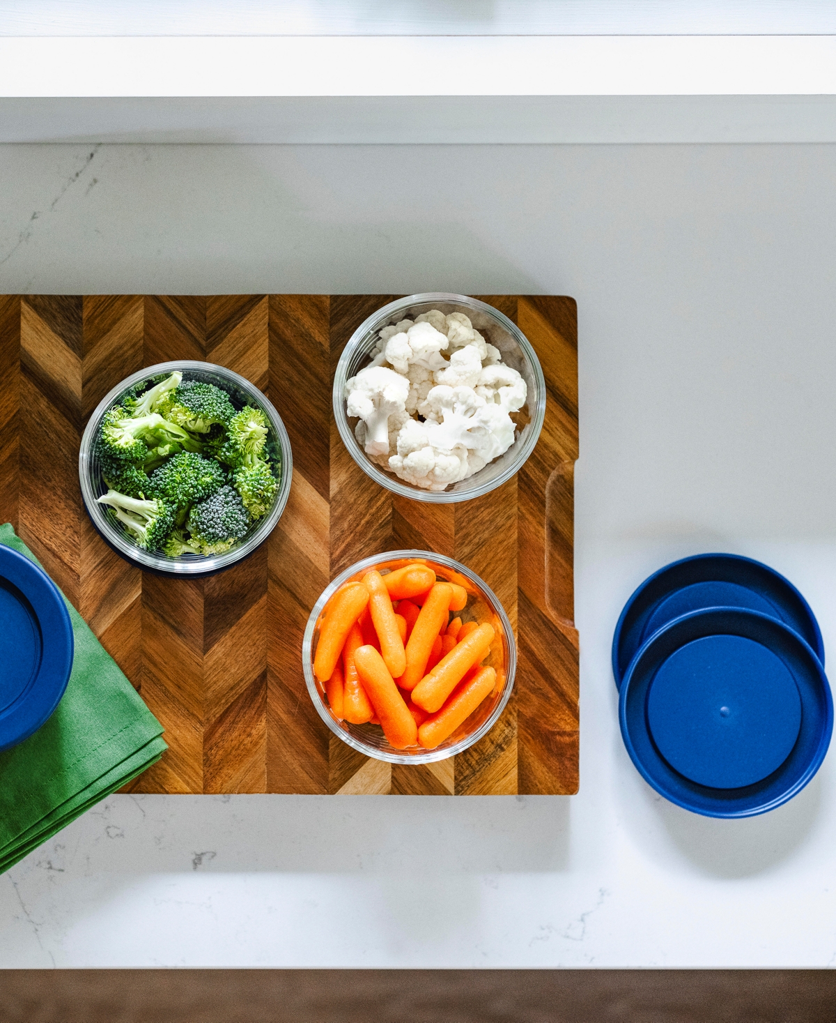 Dura Living -Piece Cup Round Food Storage and Meal Prep Container Set