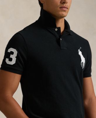 Men's  Big Pony Custom Slim Fit Mesh Polo