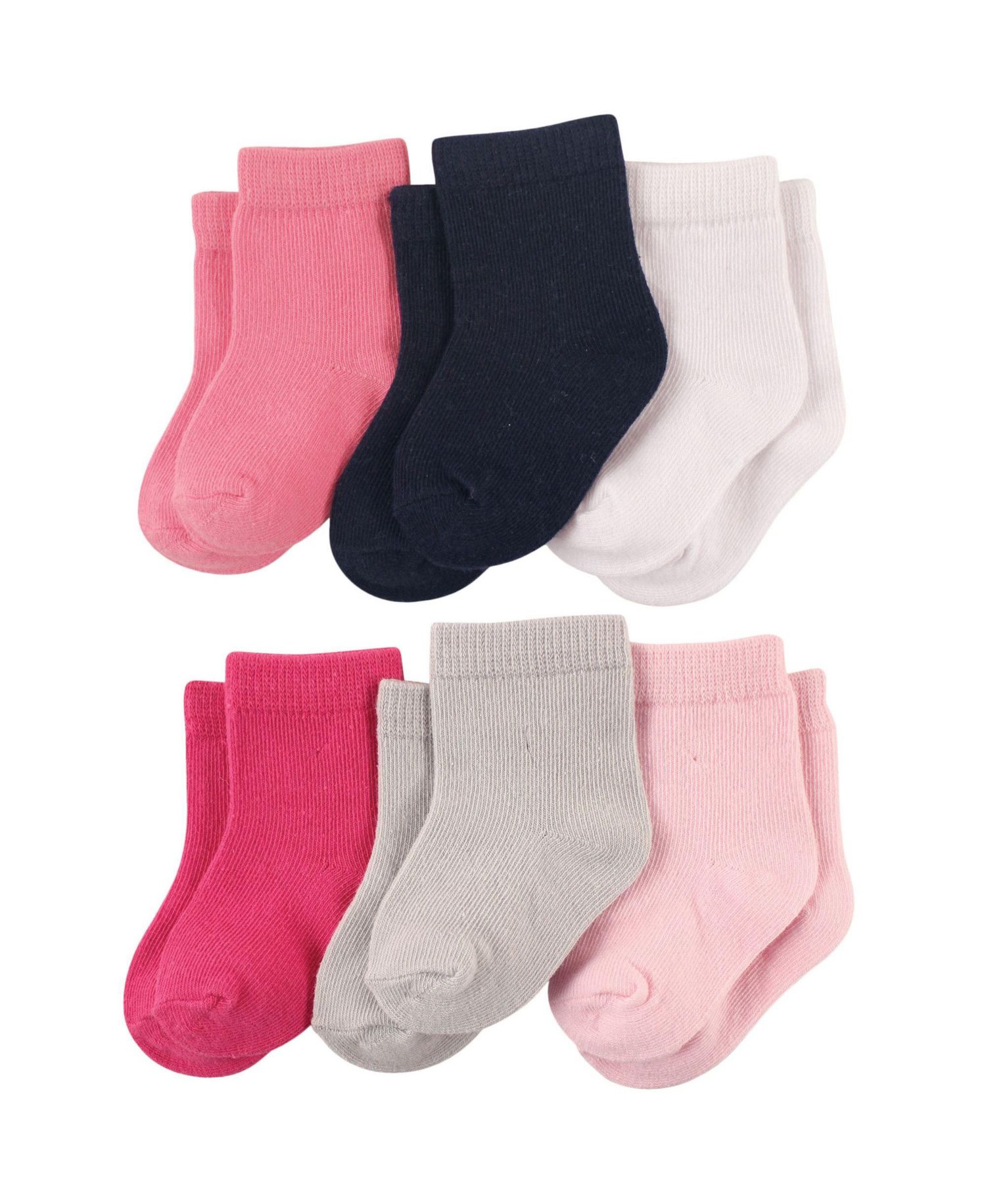 6Pk Crew Socks