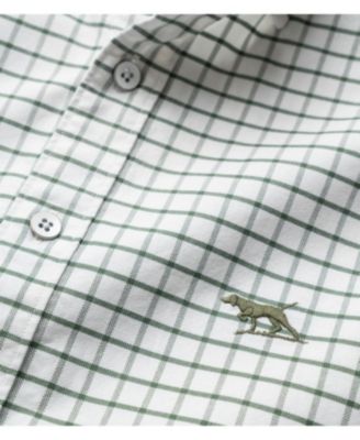 Rodd Gunn Men's Gunn Check Oxford 3 Long Sleeve Slim Fit Shirt
