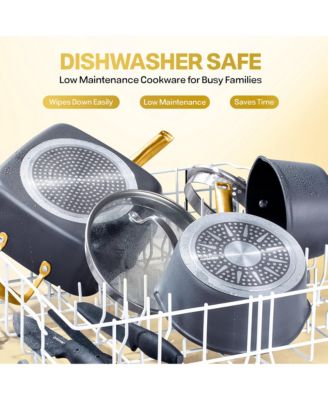 Armor Max Gold 12 inch Hard Anodized Ultra Release Frying Pan