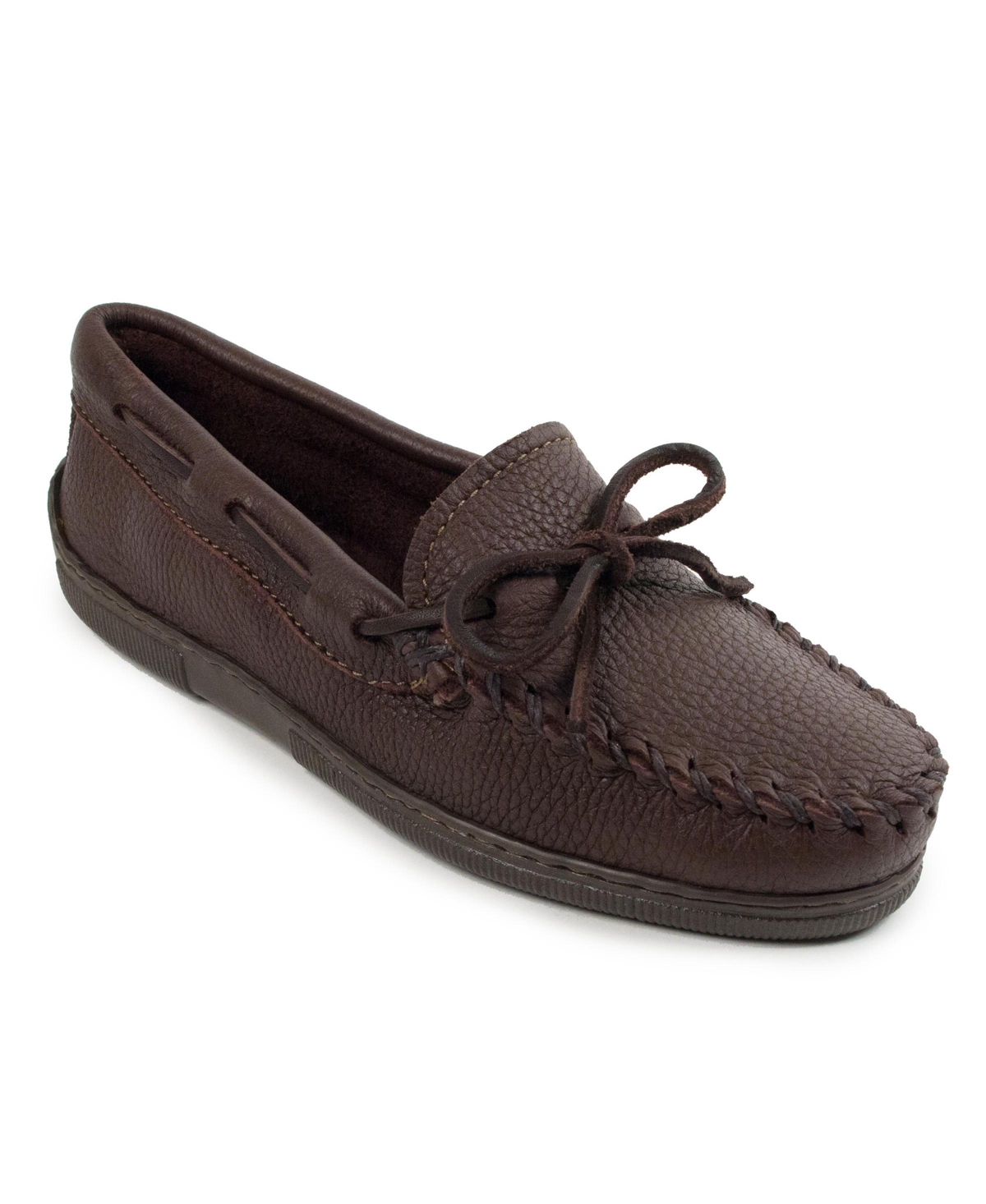 Women's Moosehide Classic Loafers - Black