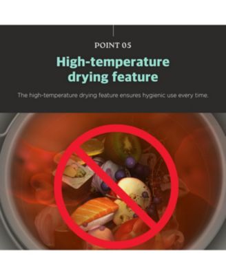 Kproduct4u Premium 4.3 Liters Countertop Electric Food Waste Disposer - Grinding and Drying Type, Mint