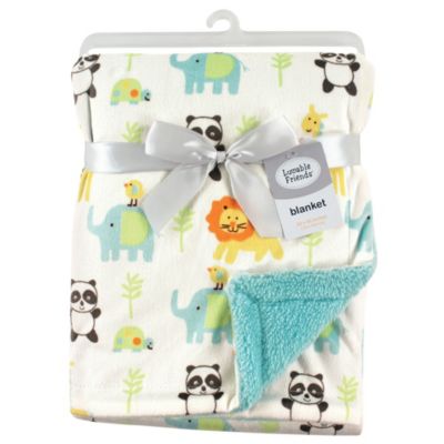 Unisex Indulgent Sherpa-Backed Plush Throw