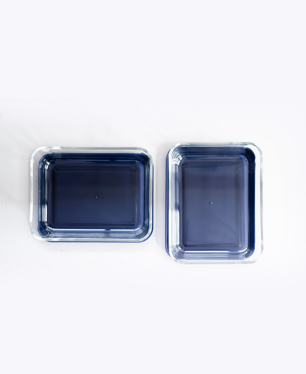 DURA LIVING 4-PIECE 6.5 CUP RECTANGULAR FOOD STORAGE AND MEAL PREP CONTAINER SET 