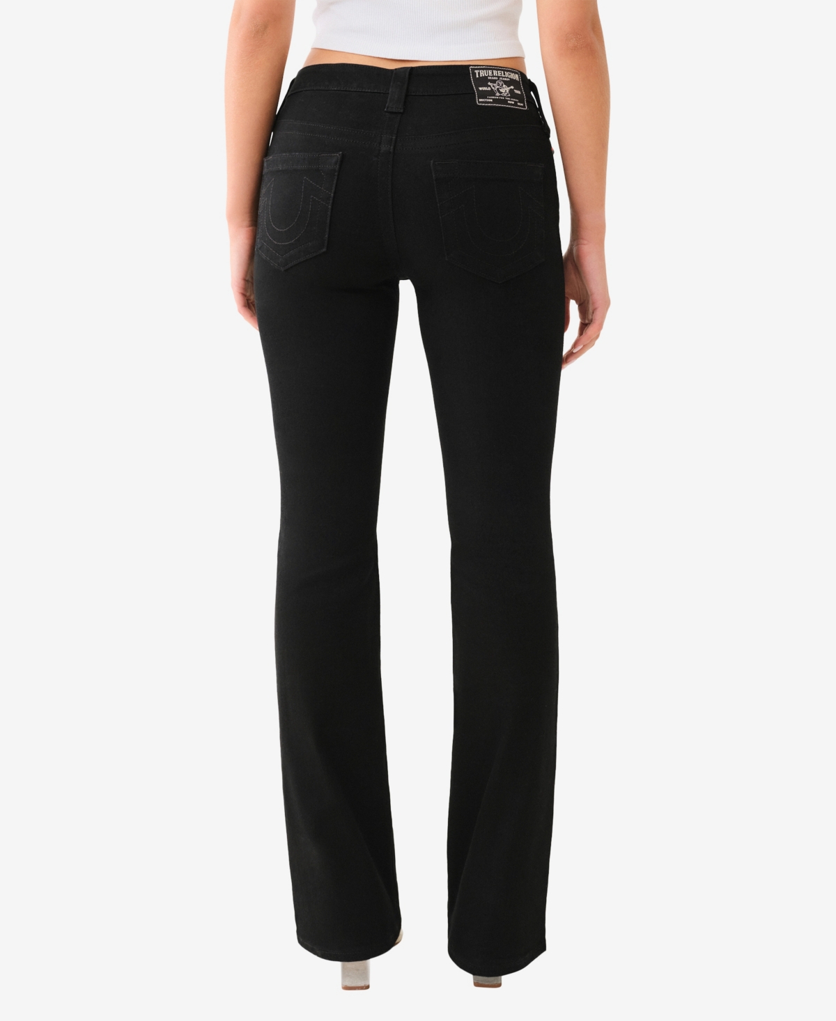 True Religion Women's Becca Mid Rise Bootcut Jeans