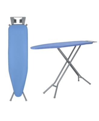 Products Adjustable Height, 4 Leg Ironing Board with Mesh Top and Iron Rest