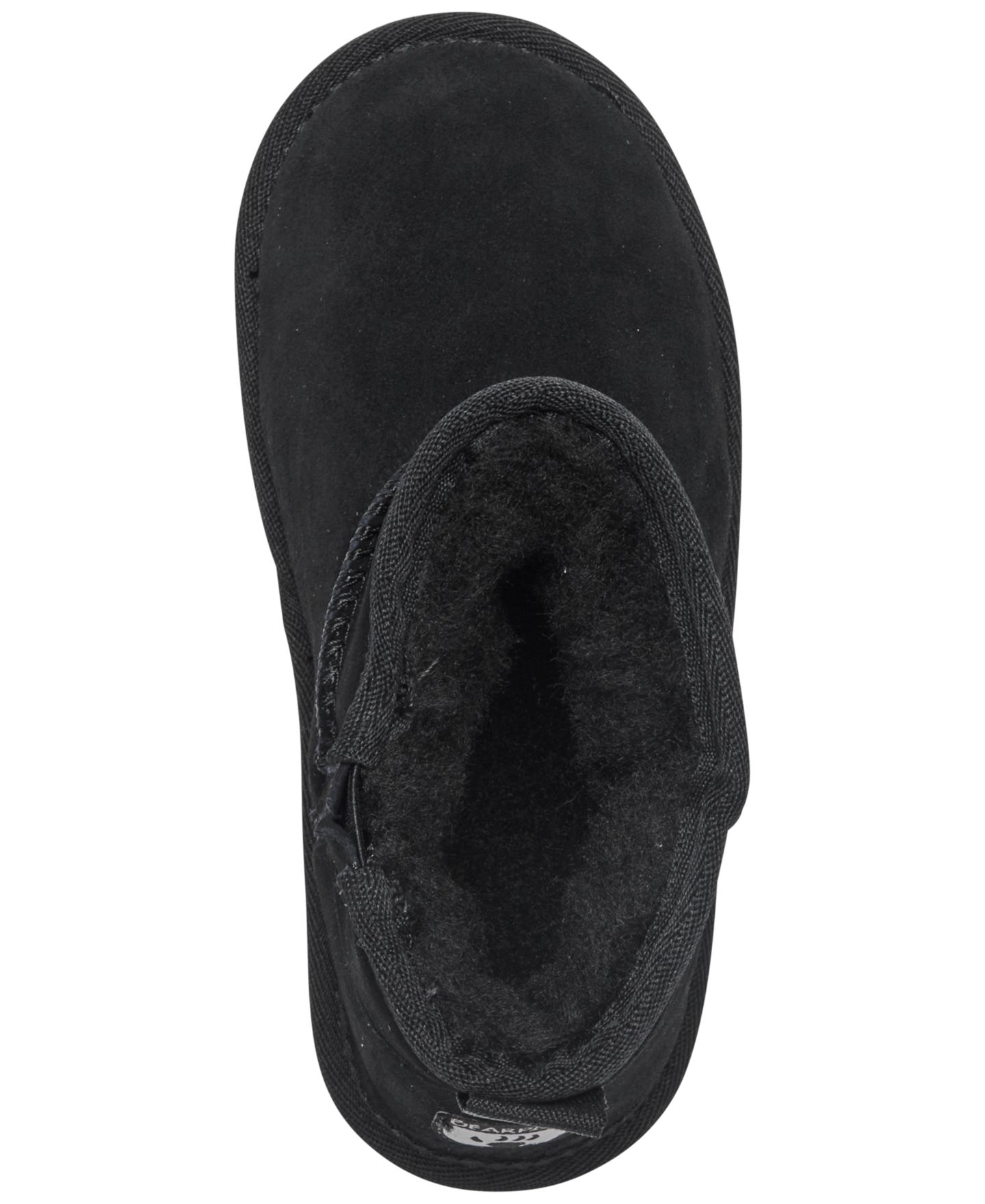 Ботинки BEARPAW Kiara Winter Boots для девочек-малышей, цвет: Чёрный — фото 5