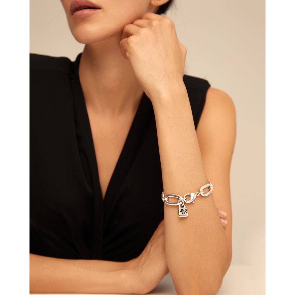 Unode50 Awesome Bracelet In Silver In Silver