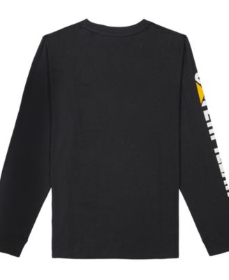 Футболка с баннером мужской торговой марки Cat Cat с длинным рукавом