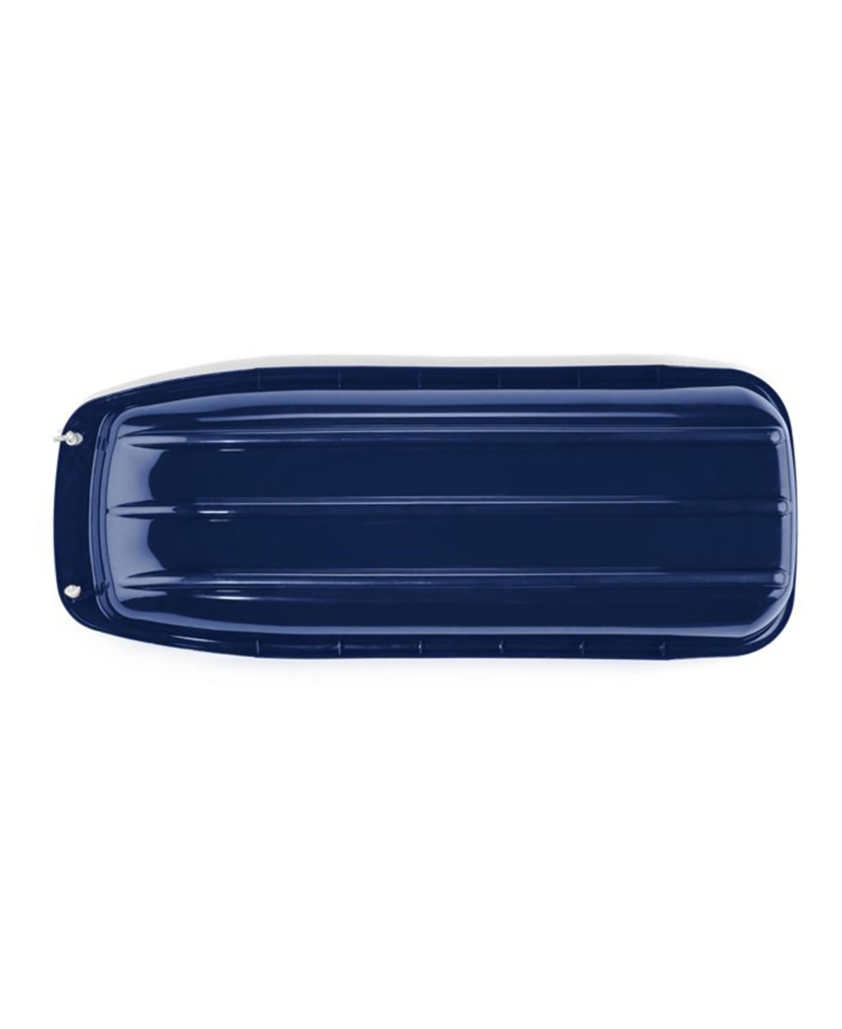 Lucky Bums Kids 48 Inch Plastic Snow Toboggan Sled with Pull Rope, Blue (3 Pack