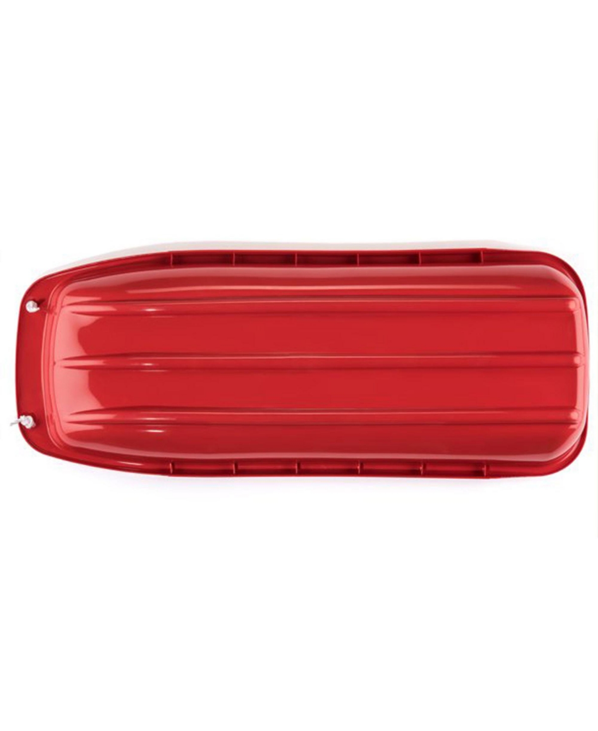 Lucky Bums 48 Inch 1 Person Plastic Sled, Red and 48 Inch 2 Person Sled, Green