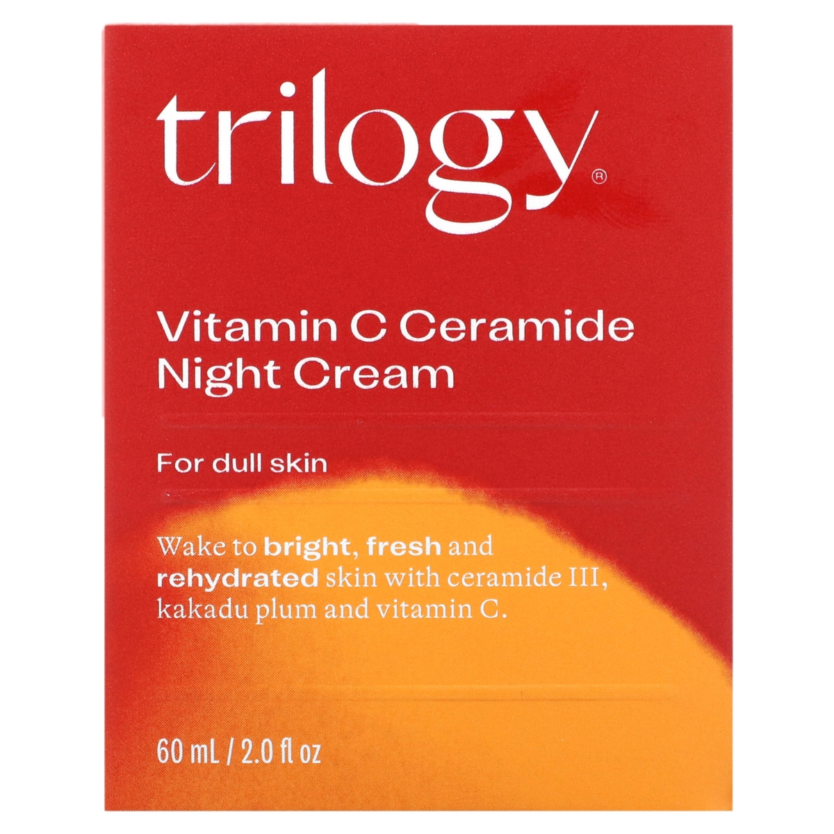 Trilogy Vitamin C Ceramide Night Cream - 2 fl (60 ml)