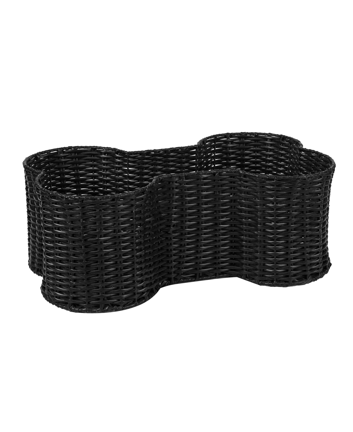 Loxley Collection Bone Shapped Pet Storage Basket - Beig/khaki