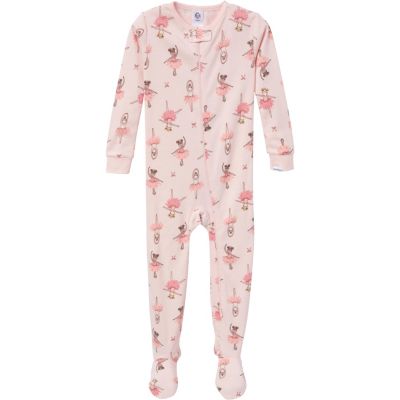 Toddler Girls' Snug Fit Footed Pajamas, 4-Pack, Dogs