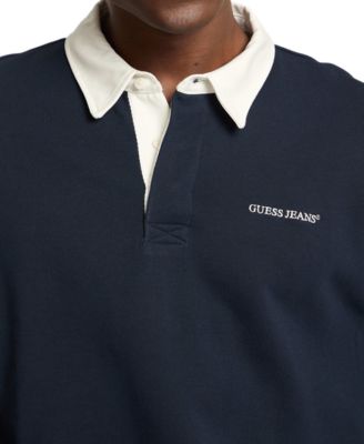 GUESS JEANS Мужская рубашка для регби с длинным рукавом GUESS JEANS 15790₽