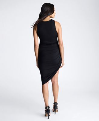 asymmetrical tank dress TANK DRESS W/ ASYMMETRICAL HEM