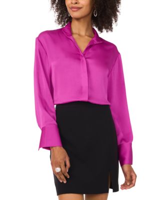 Vince Camuto - Women's Oversized Collared Shirt