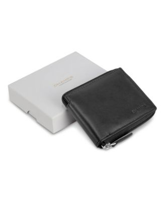 Кожаный бумажник на молнии из классической мужской коллекции CHAMPS CHAMPS Mens Classic Collection 6990₽