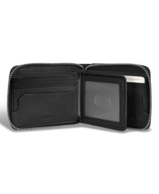 Men's Iconic Collection Leather Zip Around Wallet
