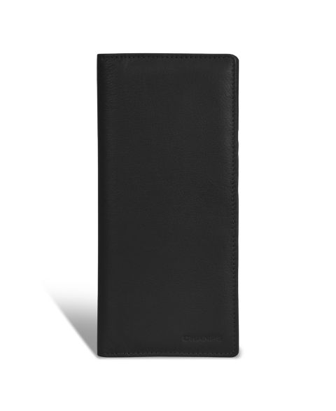 CHAMPS Men's Onyx Collection Leather Breast Wallet