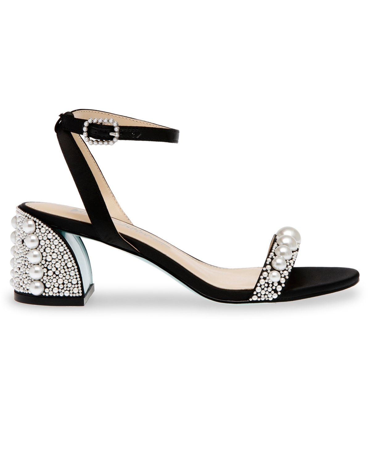 BETSEY JOHNSON WOMEN'S TINA BLOCK HEEL DRESS SANDALS 