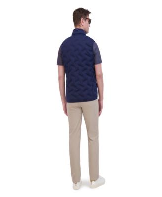 Men's Sport 4Way Stretch Seamless Quilt Vest