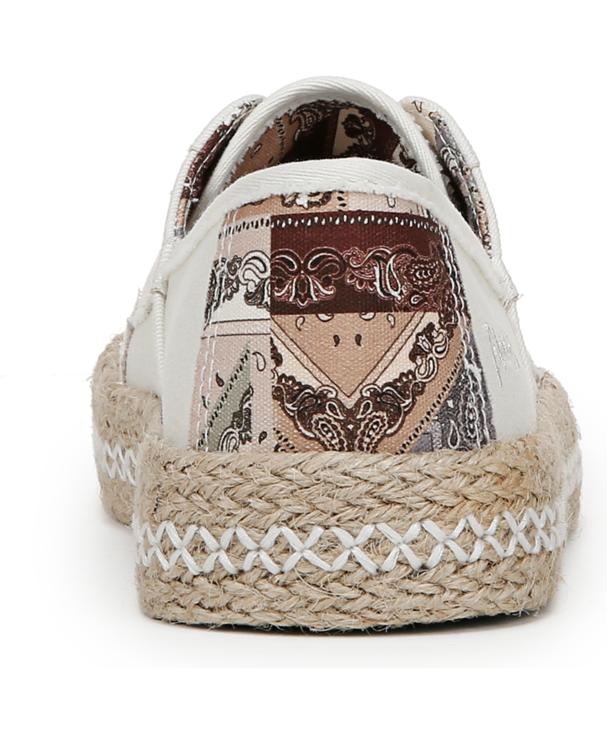 Blowfish Malibu Women's Buenos Lace Up Sneakers In Cream Twill Fabric