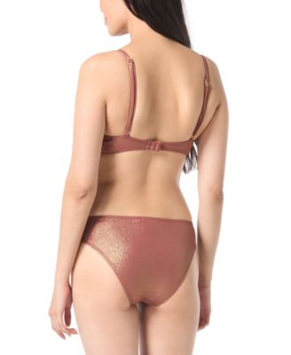 Shop Vince Camuto Womens U Wire Bikini Top Bottoms In Cocoa