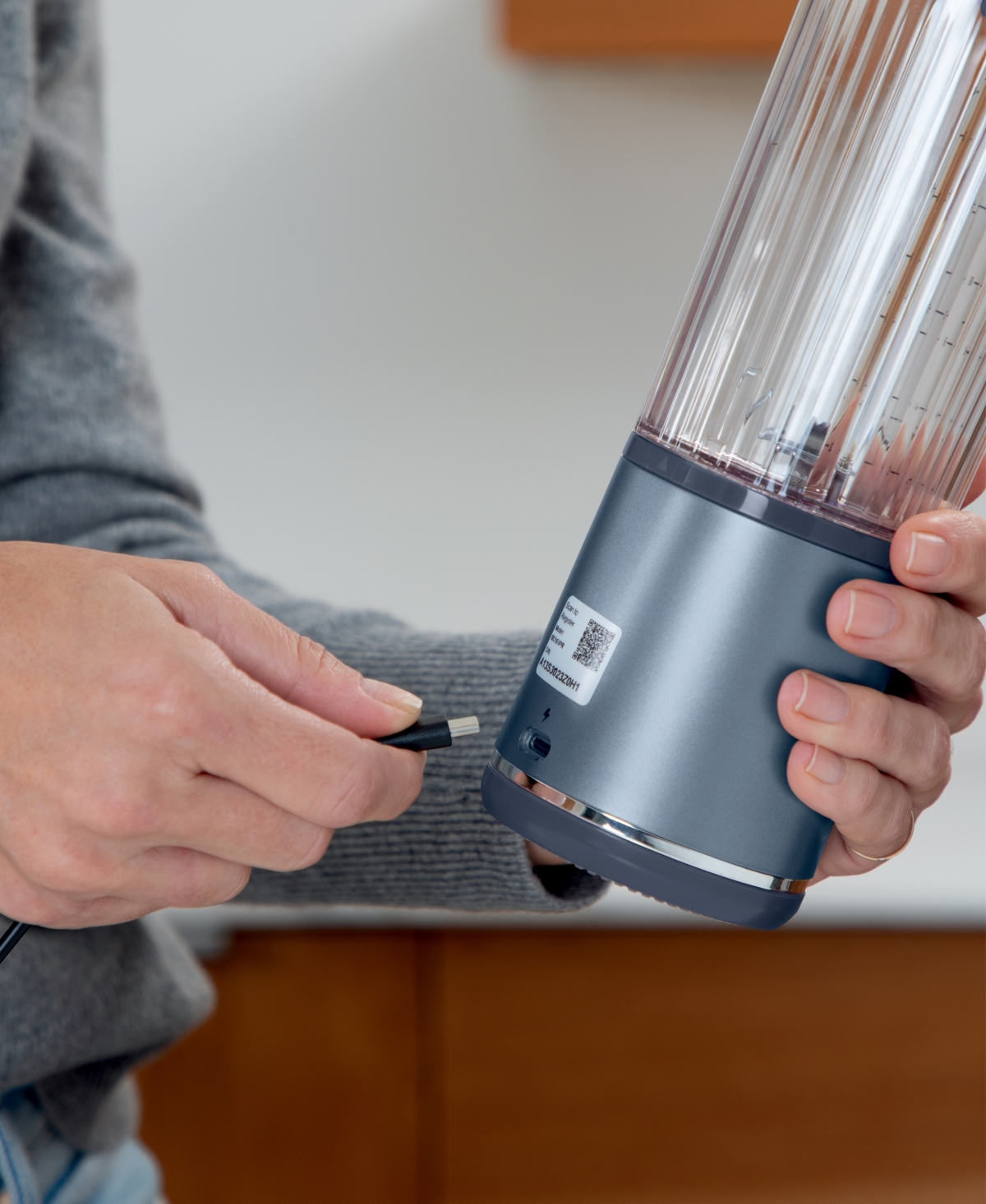 Ninja Blast Portable Blender In Denim Blue