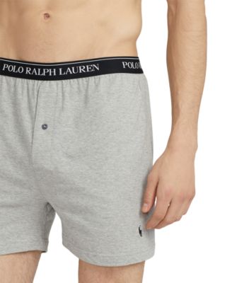 Men's 5-Pack Classic-Fit Cotton Knit Boxers 