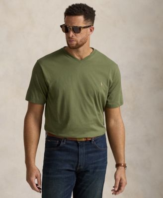 Men s Classic Fit Jersey V Neck T Shirt