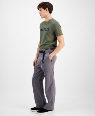 Men's Gunner Classic Fit Belted Casual Trousers