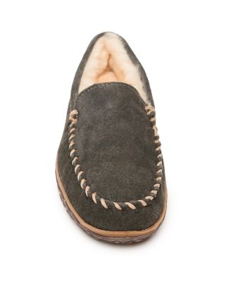 Men's Suede Sheepskin Tobie Slippers