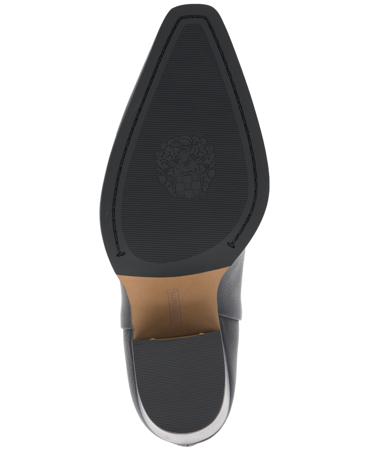 Vince Camuto Polellah Pointed Toe Bootie In Black Nappa