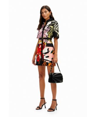 short dress orchids m. christian lacroix Desigual Women's Short dress orchids M. Christian Lacroix